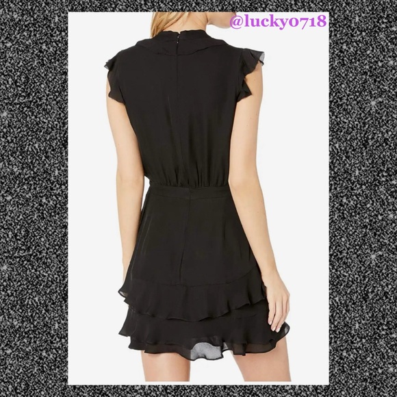 Parker NWT Tangia Dress in Black Sz 4 - Picture 2 of 9